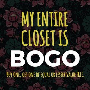 BUY ONE GET ONE